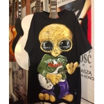 Ręcznie malowana koszulka Alien Püdel friend